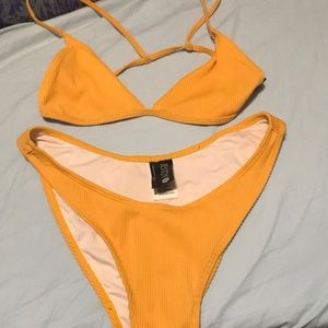 Yellow cotton on bikini Australia